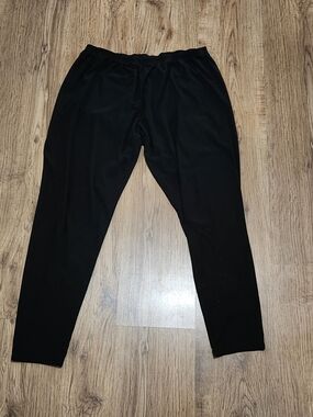 Bobbie Brooks Black Pull-On Track Pants
